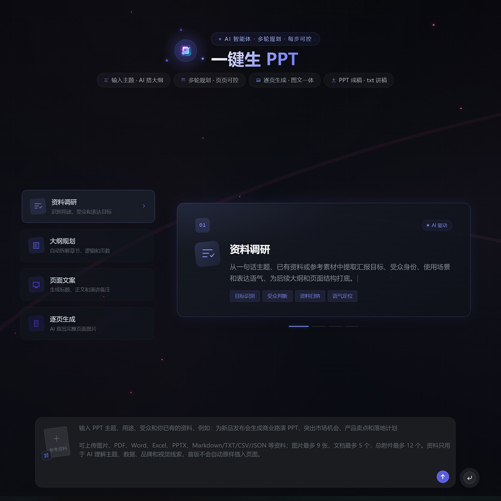 路演PPT一键设计模板
